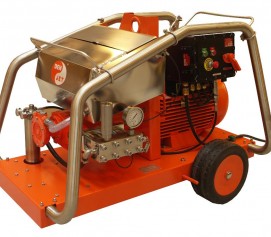 واترجت الکتریکی برقی 2000 بار جهت رسوب زدایی و شستشوی صنعتی مدل CEX-40 ساخت دن جت دانمارک