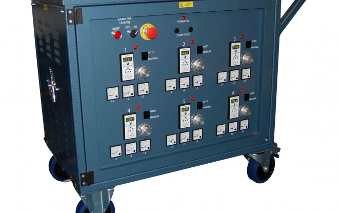 یونیت کامل تنش زدایی شش کاناله سه فاز جهت کنترل ولتاژ مدل GHT-8003 ساخت گلوب انگلستان