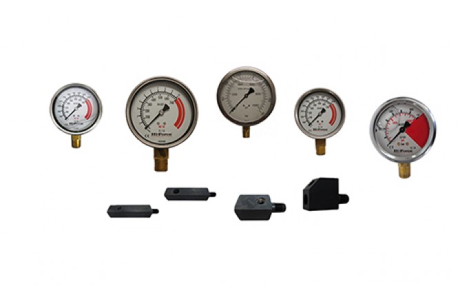 گیج و پایه گیج و منیفولد با دقت بالا تا فشار 700 بار مدل HG/HGA/AGA-Range ساخت هایفورس انگلستان