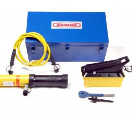 تیوب پولر دستی نیمه اتوماتیک هیدرولیکی پنوماتیکی با ظرفیت 10 تن مدل HTP-2 ساخت ویکستید انگلستان