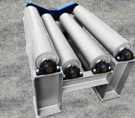 چرخاننده هیدرولیکی مبدل قابل تنظیم جهت رسوب زدایی با توان 35 تن مدل Heavy duty roller ساخت ایدروجت ایتالیا